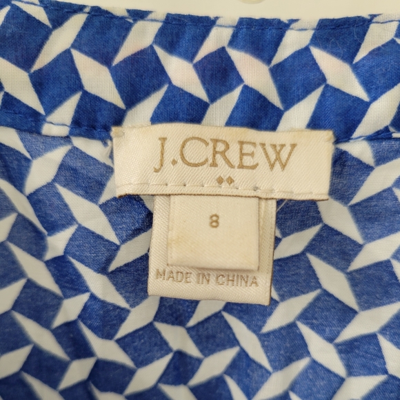 J.Crew Embroidered Tank Size 8 - Picture 5 of 10